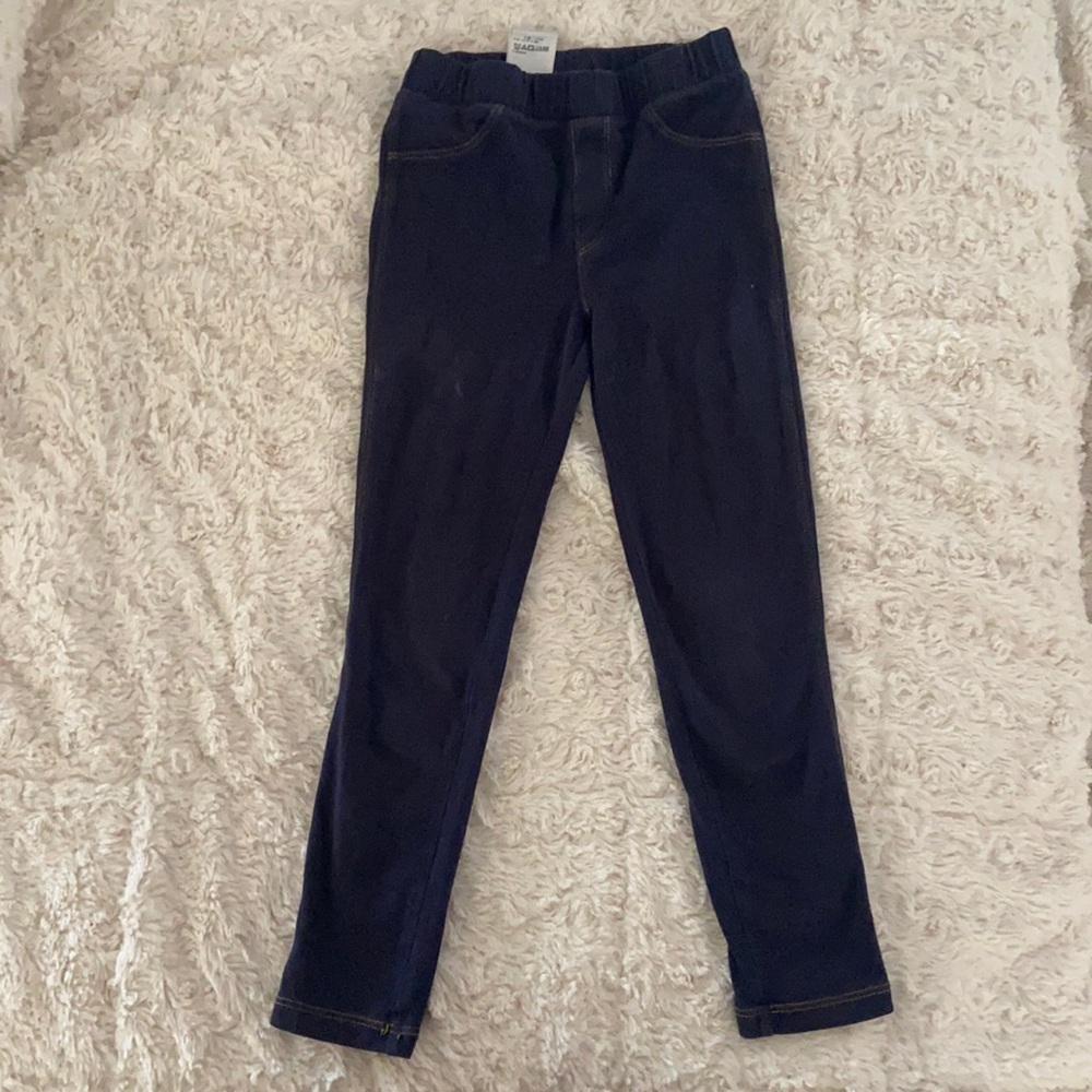 Gap blue jean leggings
